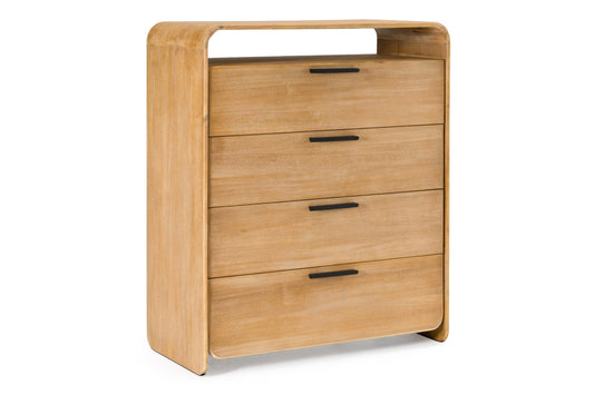 Dresden - Modern Natural Acacia Chest