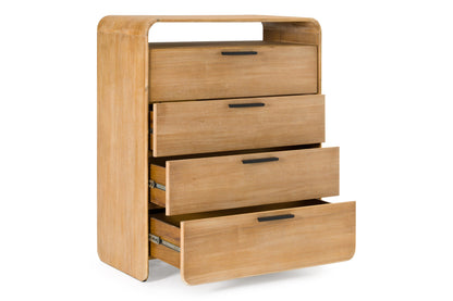 Dresden - Modern Natural Acacia Chest