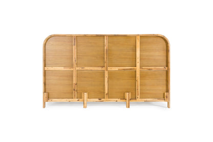 Dresden - Modern Natural Acacia Bed