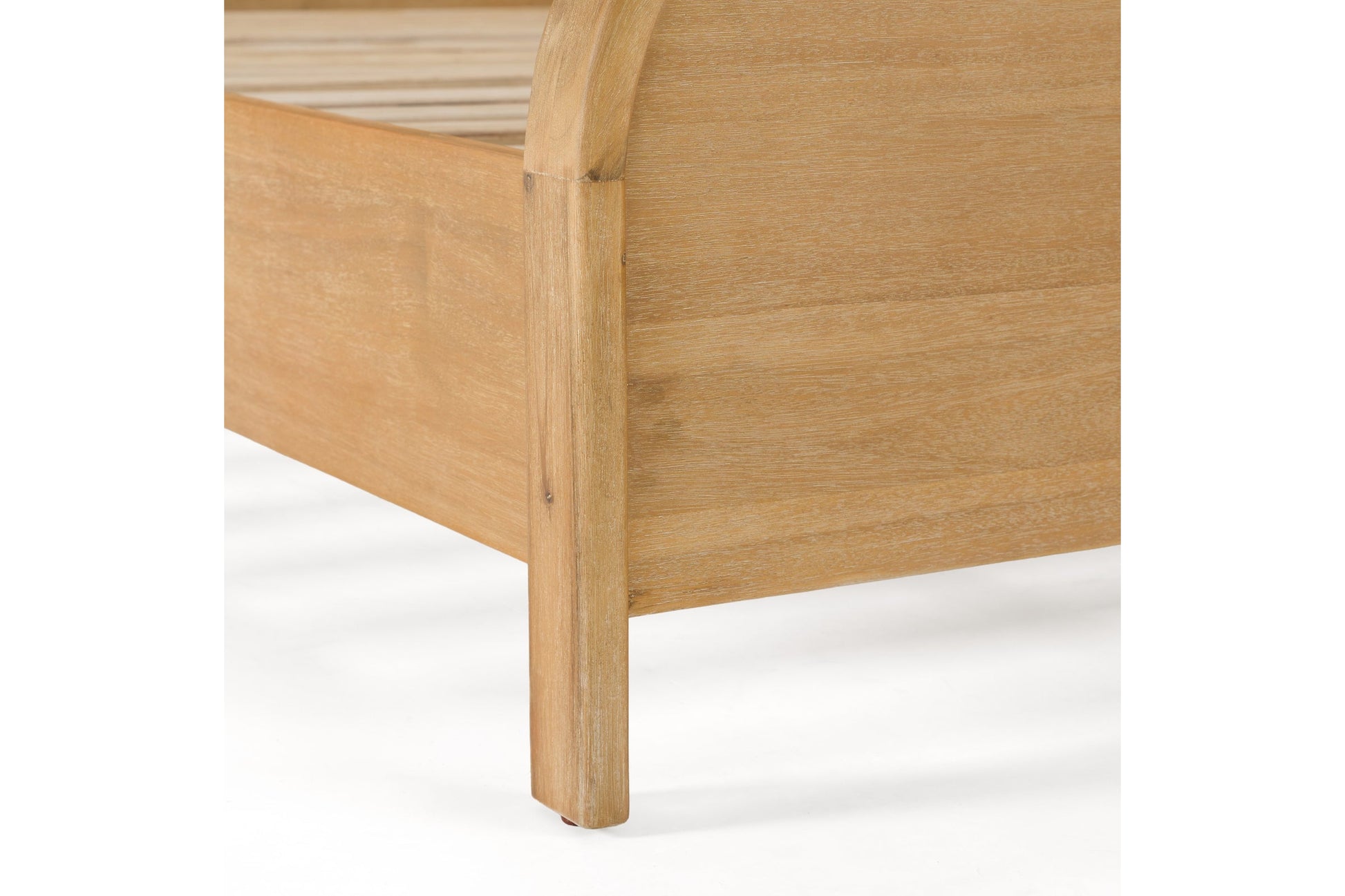 Dresden - Modern Natural Acacia Bed