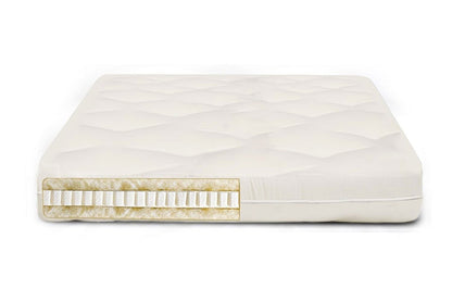 Ecopure Nest Natural Dunlop Latex and Wool Mattress - Comfort Pure