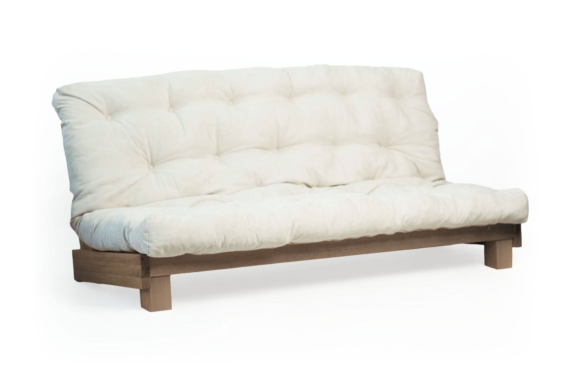 El Paso Natural Chemical-Free Futon Sofa Bed Frame - Comfort Pure