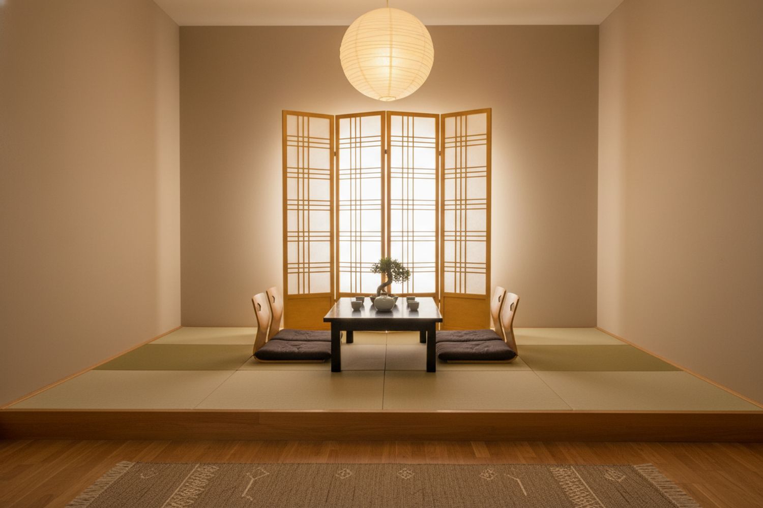 Traditional Shoji Screen • Urban Oak