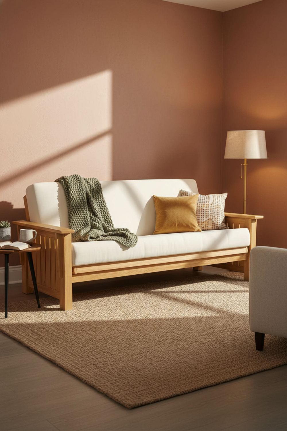 Libra Eco Futon Sofa Bed • Natural