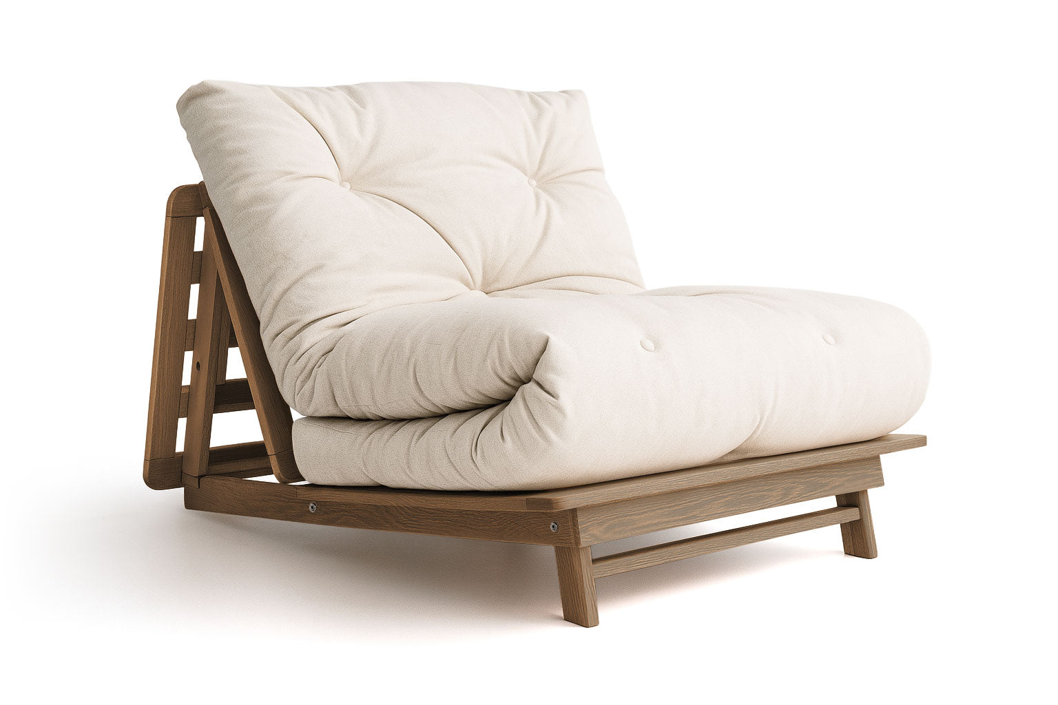 Hitachi Tri-Fold Futon Sofa Bed Frame - Comfort Pure