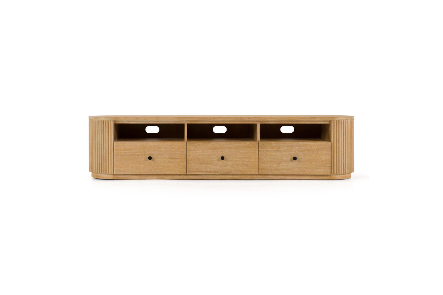 Jacobson - Modern Natural Acacia TV Stand