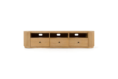 Jacobson - Modern Natural Acacia TV Stand