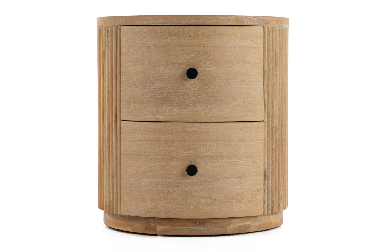 Jacobson - Modern Natural Acacia Nightstand
