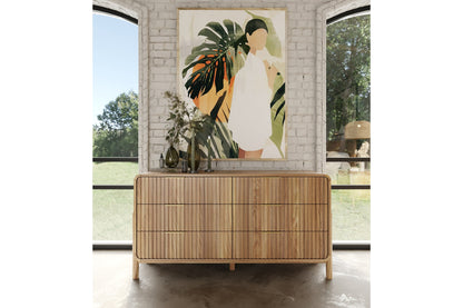 Mikala - Modern Natural Acacia Dresser