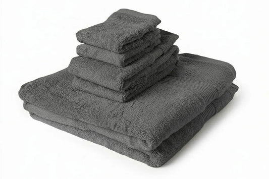 Organic Cotton Terry Cloth Bath Towel Set