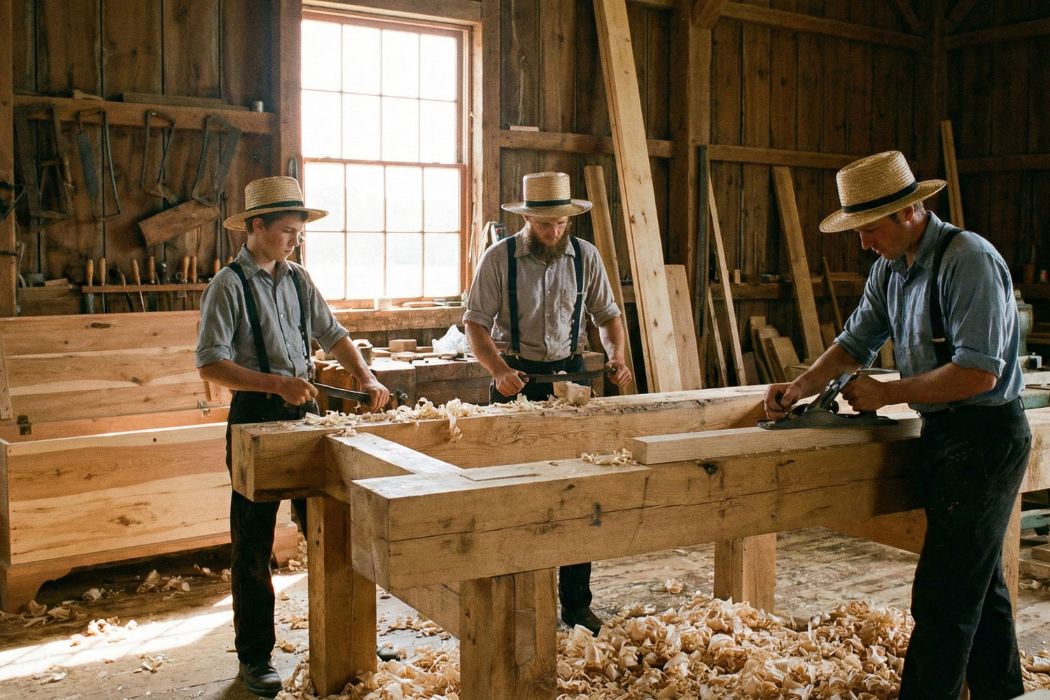 Amish woodworking
