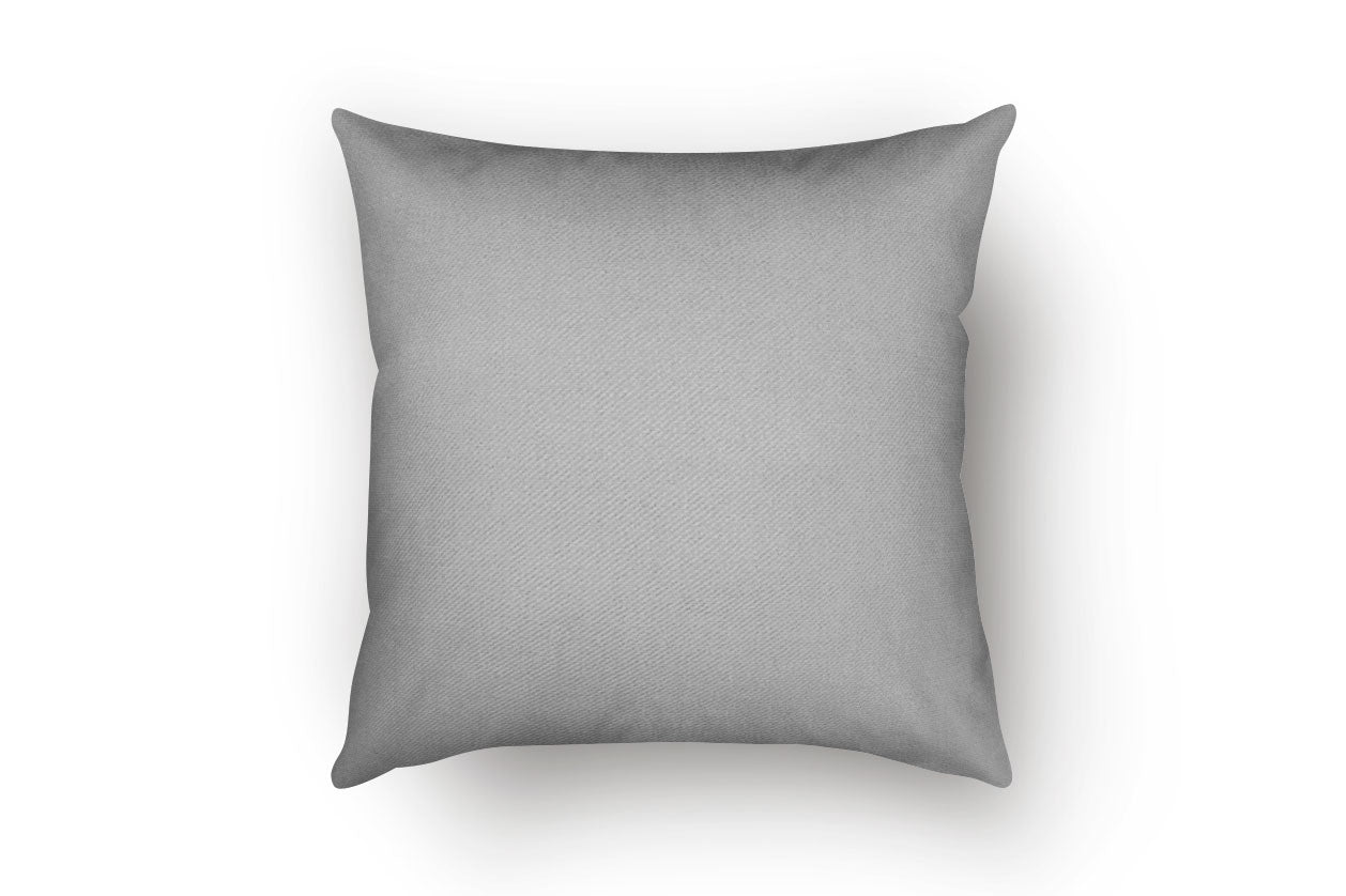 Natural 100% Cotton Fabric Throw Pillow