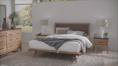 Addison Adjustable Headboard Platform Bed
