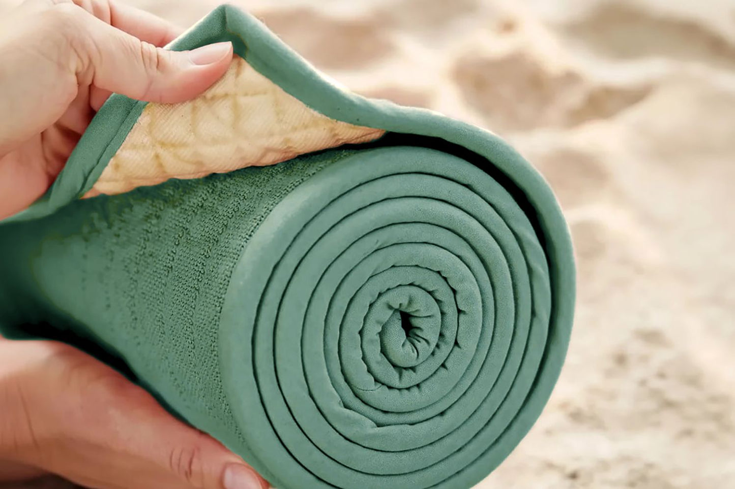 100% Natural Non-Slip Yoga Mat Set