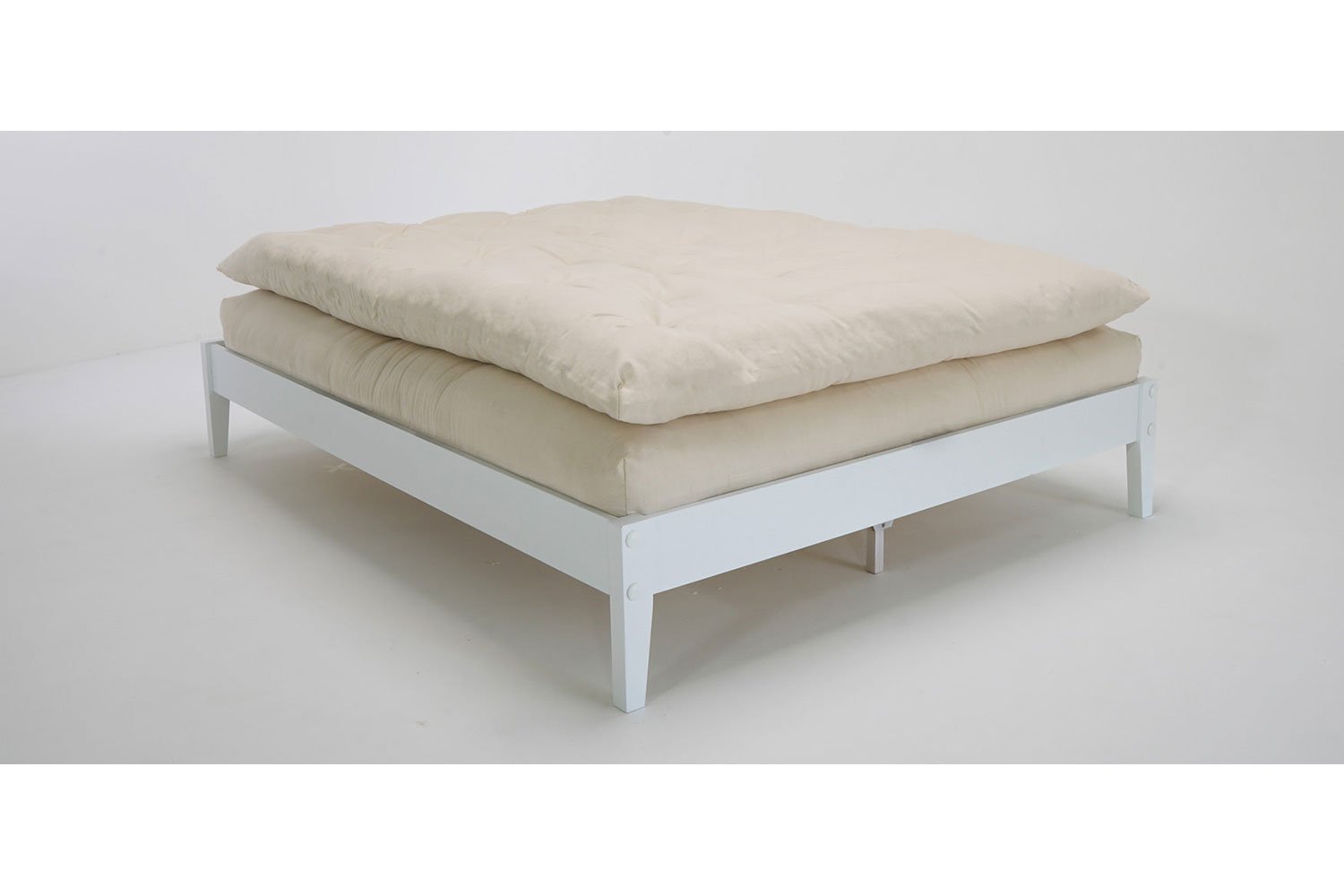 Honest Nest Organic Wool Mattress Topper - Comfort Pure