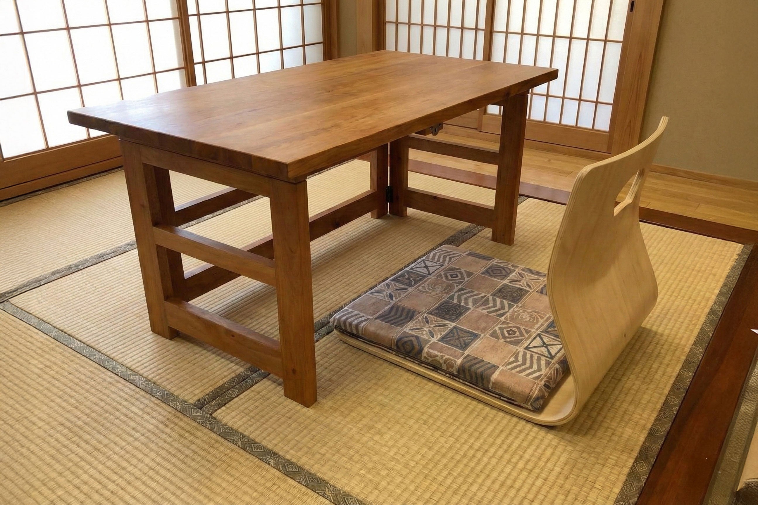 Bentwood Zaisu - Legless Japanese Floor Chair for Tatami – Comfort