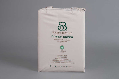 Organic Cotton Percale Duvet Cover Set