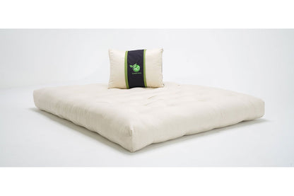 Cozy Nest Micro-Coil Natural Wool and Cotton Mattress w/Vegan PLA Fiber