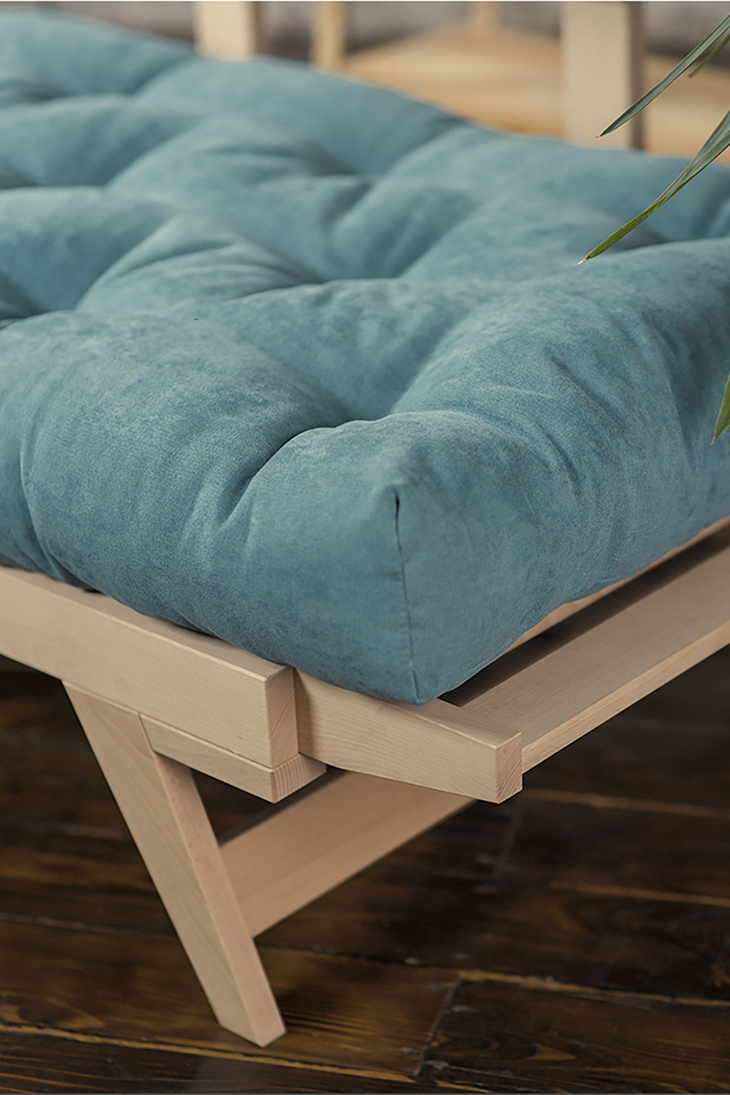 Long Beach Natural Chemical-Free Daybed Sleeper Frame